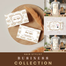 Elegant Vintage Floral Hair Stylist