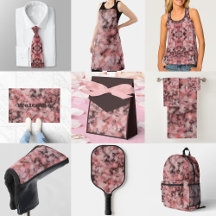 Black Gray Pink White Modern Geometric Abstract