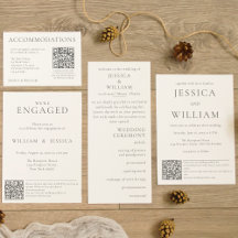 Minimalist Wedding Stationery
