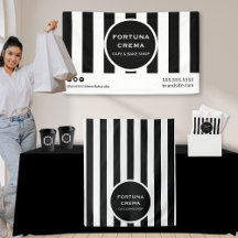 Monochrome Luxe Black & White Business Event Suite