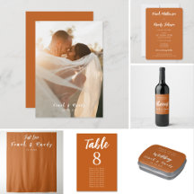 Just Love -Boho Terracota Modern Simple Minimalist