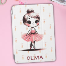 Cute Little Ballerina Girl