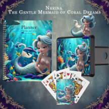 Nerina – The Gentle Mermaid of Coral Dreams