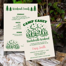 CAMP BACHELORETTE WEEKEND