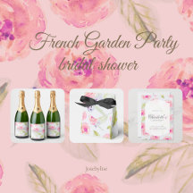French Garden Party Bridal Shower