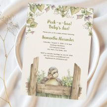 Baby Duck Baby Shower