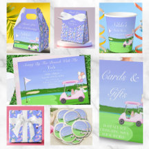 Golf Cart Bridal Shower Collection
