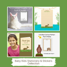Baby Kids Stationery & Stickers