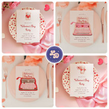 Valentine's Day Party Invitations