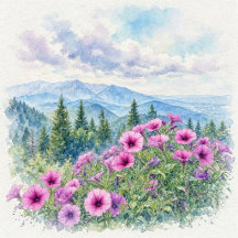 Watercolor art collection 