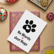 Personalized Pet Sympathy Cards