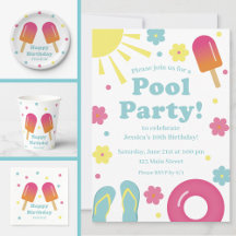 Pastel Pool Party