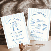 Last Toast on the Coast Bachelorette Party