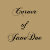 CornerOfJaneDoe