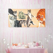 Playful Cats at the Playground