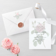 Single Elegant Rose Wedding