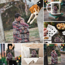 Dear Grandma - All Over Photo Gifts for Grandma