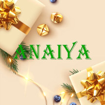Anaiya Name T-Shirt