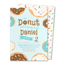 Boy's Birthday - Donut Party - COLLECTION