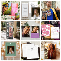 GRADUATION Party Invitations, Stationery and more