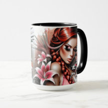 Female Daily Affirmation Mugs