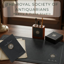 THE ROYAL SOCIETY OF ANTIQUARIANS - WRITING TOOLS