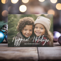 Christmas Card - Photo - Just Christmas
