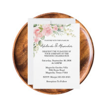 Garden Rose Pink Wedding Collection