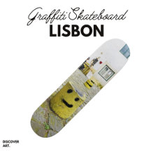 Lisbon Graffiti Skateboards, Unique Art