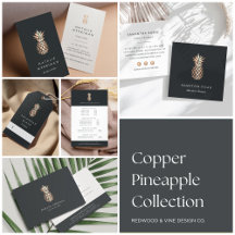 Copper Pineapple Collection