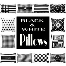 Black And White Pillows