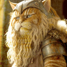Cat Old Viking