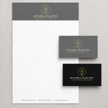 Electrician Branding   Monogram Collection