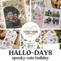 Happy Hallo-days Spooky Cute Christmas Holiday