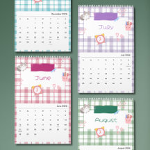 Cute & Colorful 2026 Calendar