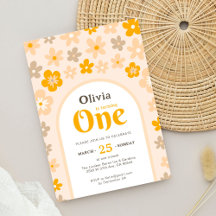 Daisy Boho Floral Birthday Collection