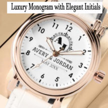 Luxury Monogram with Elegant Initials 