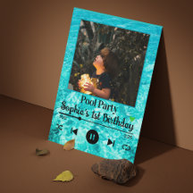 Tropical Pool Party Summer Birthday