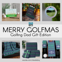 Merry Golfmas Golfing Dad Christmas Gifts