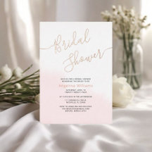 Bridal Shower Minimalist Style