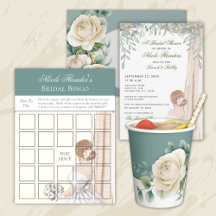 Bridal Shower - Gracefully Staged Bride 