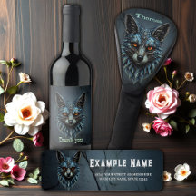 Orange eyes, cool fur: The dazzling fox.