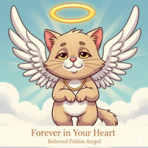 Angel Cat Pet Memorial Collection