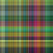 Plaid Yellow Pink Green