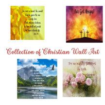 COLLECTION OF CHRISTIAN ART AND HOME ACCENT