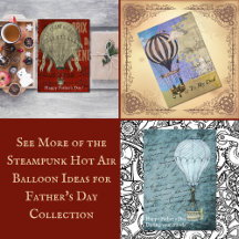 Steampunk Hot Air Balloon Ideas for Father's Day