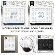 Modern Professional Logo Calendars