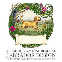 Countryside Dog Walking Co. Branding - Labrador