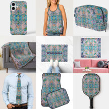 Modern One Of A Kind Abstract With Sangria Colors