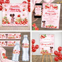Berry Sweet Birthday Collection - Afro Baby